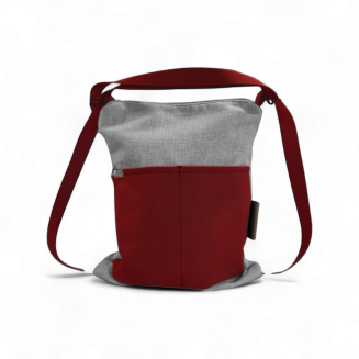 Torba DUO ORION bordowa - 4