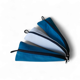 Piórnik/saszetka (odcienie niebieskiego) - 4