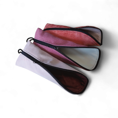 Piórnik/saszetka (odcienie różu)