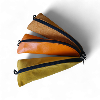 Piórnik/saszetka (odcienie brązu) - 2