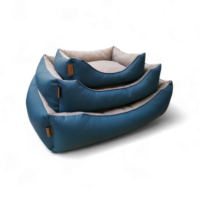 Legowisko premium DRACO niebieskie